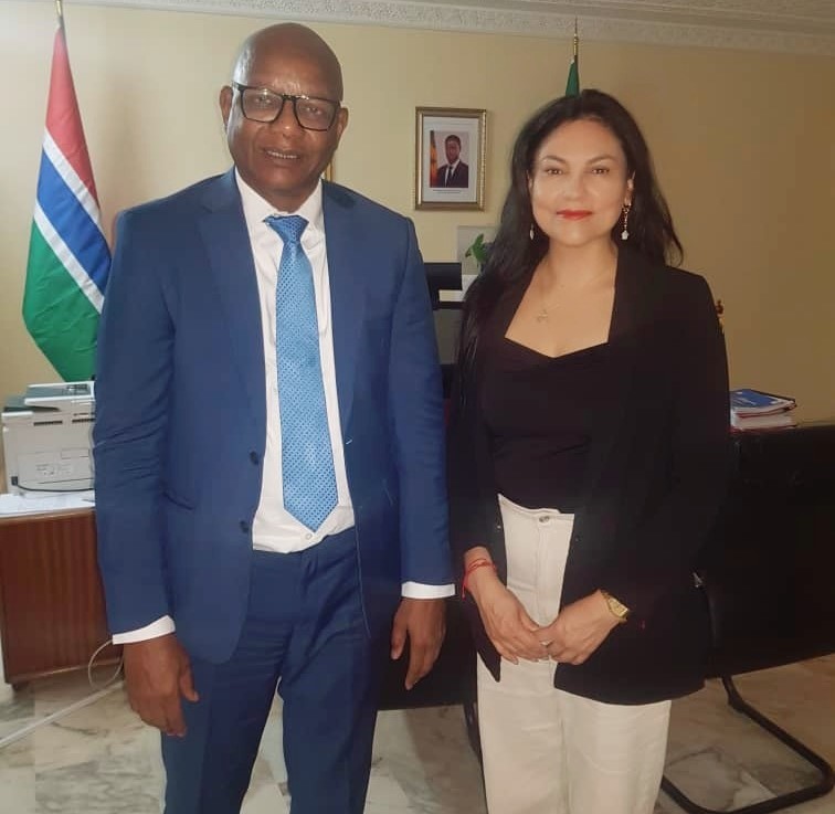 Embajadores de Venezuela y Gambia en Senegal sostienen fructífera reunión
