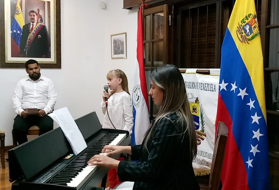 Concierto "Melodías de Invierno" en homenaje a Simón Bolívar en Paraguay