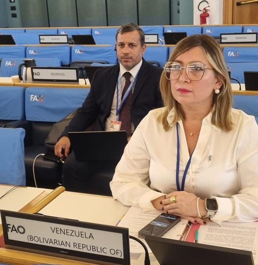Venezuela reafirma compromiso con la soberanía y seguridad alimentaria en FAO