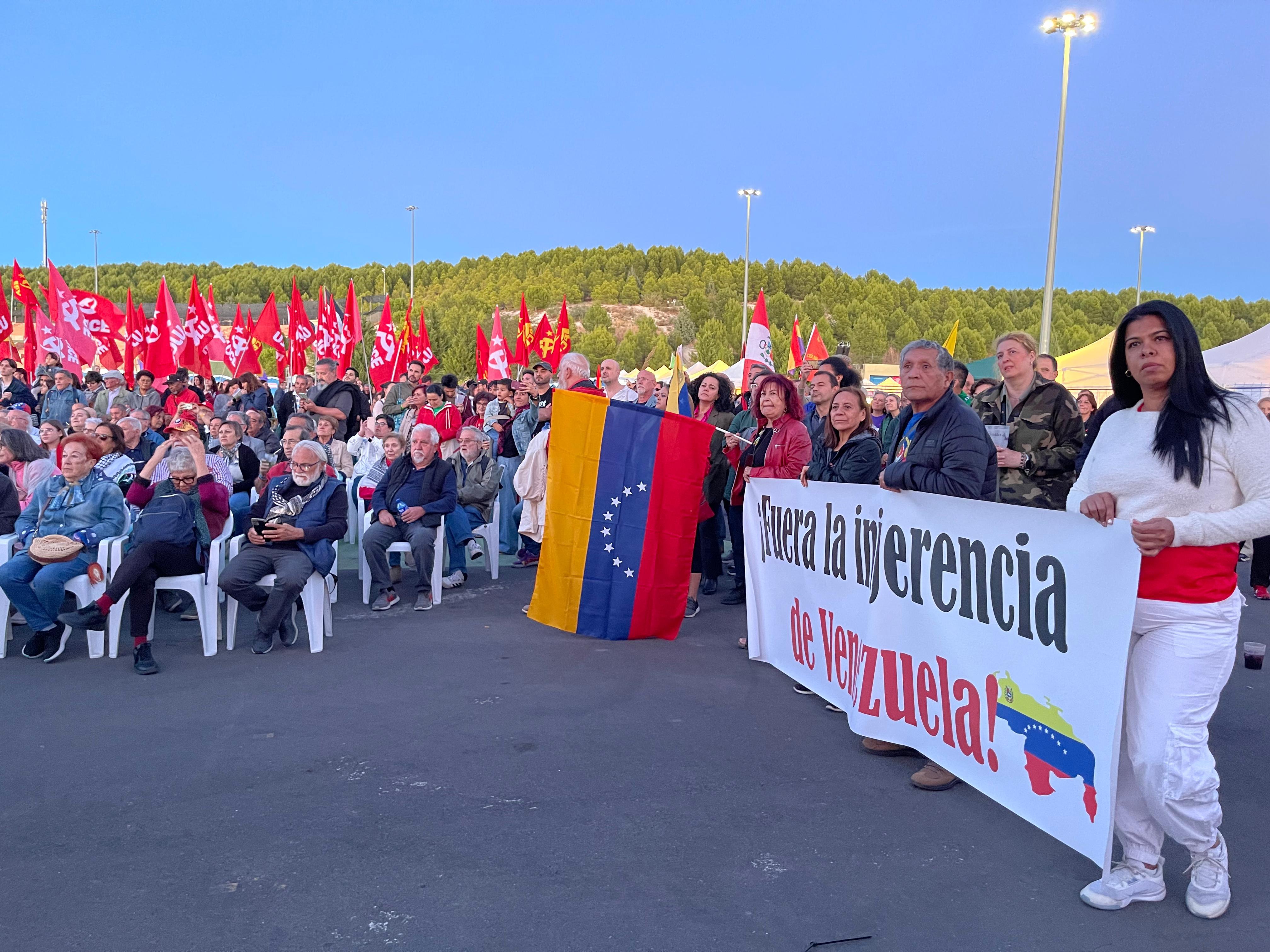 Partido Comunista de España cierra filas con Venezuela