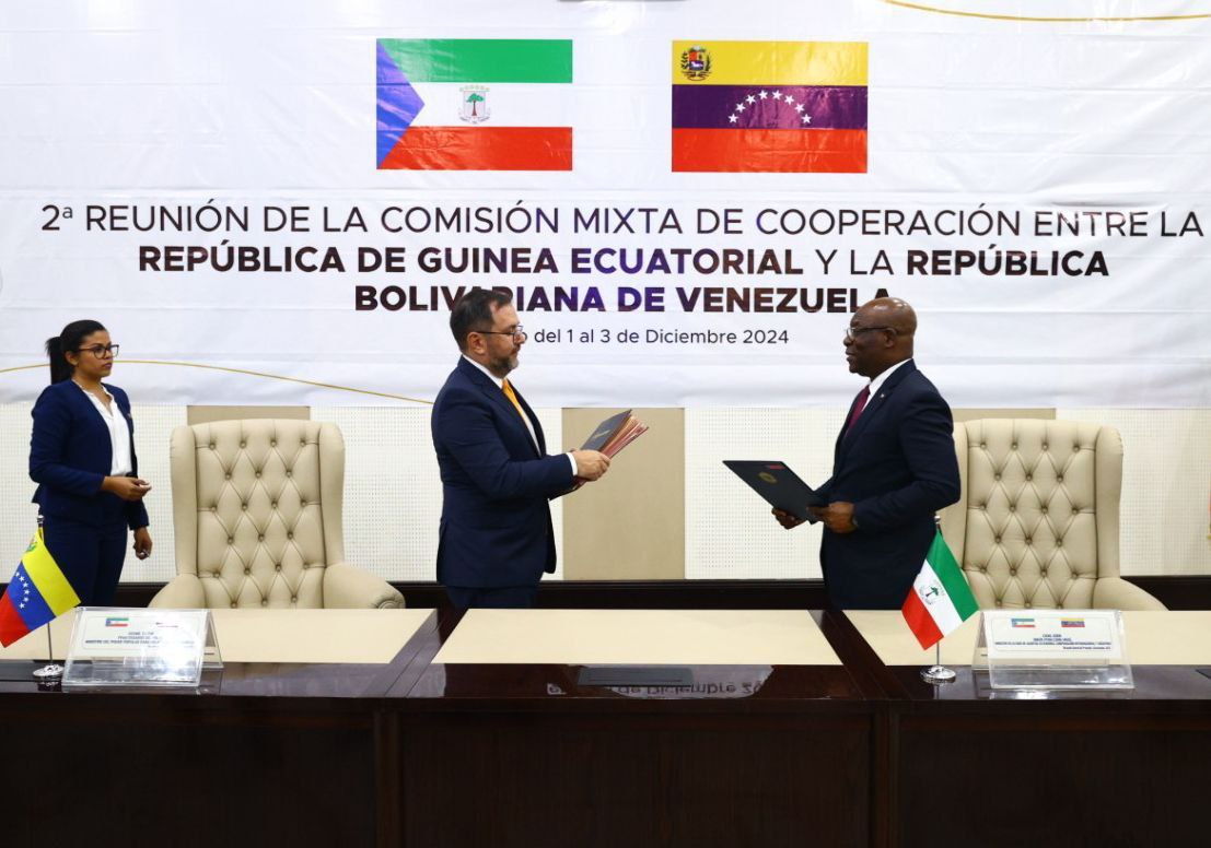 Venezuela y Guinea Ecuatorial suscriben 29 instrumentos de cooperación