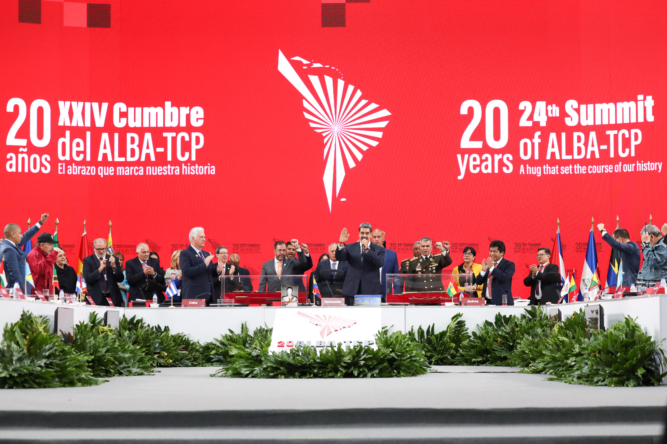 Aprobada Declaración especial con motivo de los 20 años de la ALBA-TCP