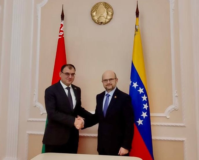 Venezuela y Belarús fortalecen lazos de cooperación