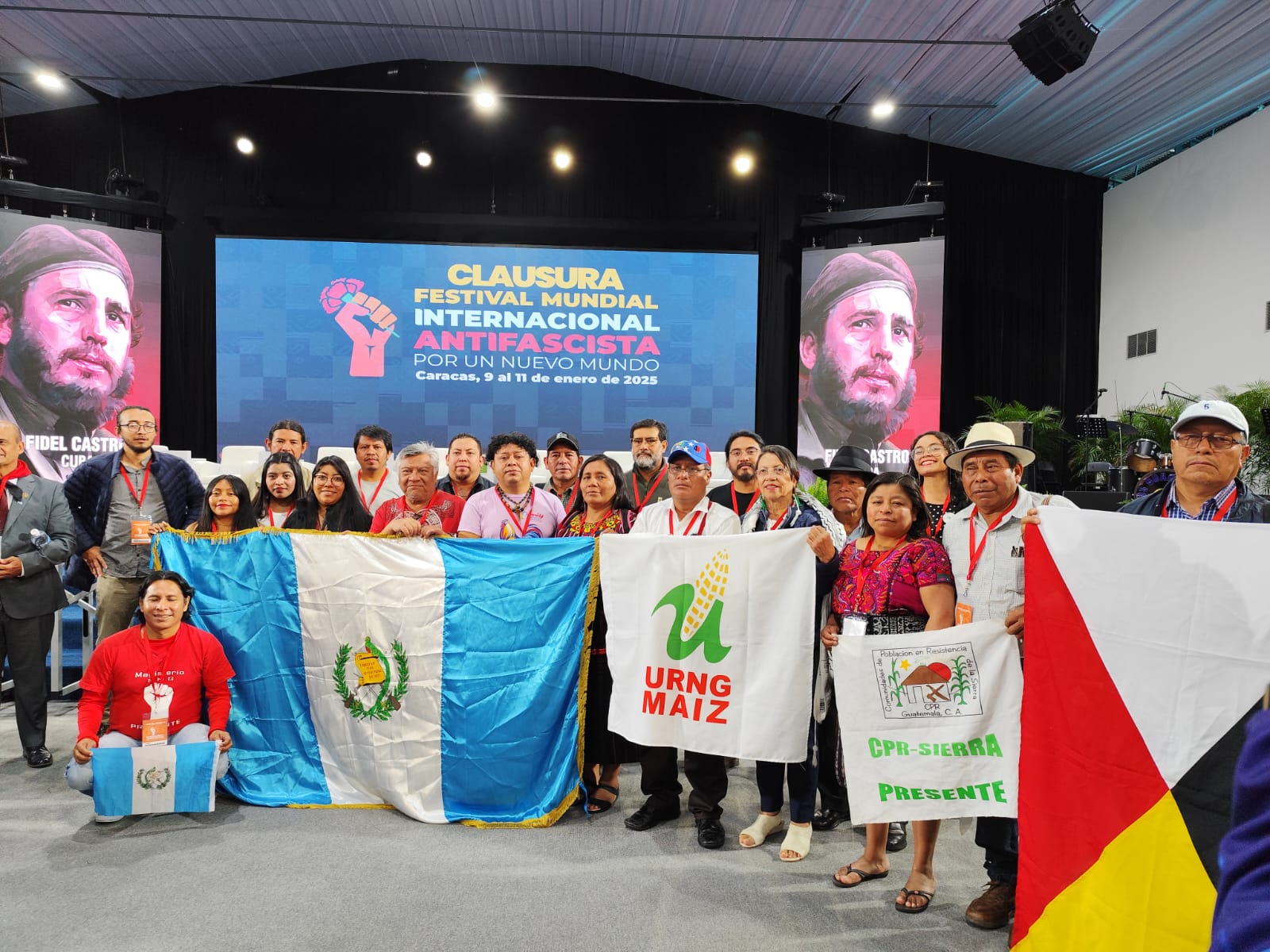 Internacional Antifascista de Guatemala rechaza presencia de Edmundo González