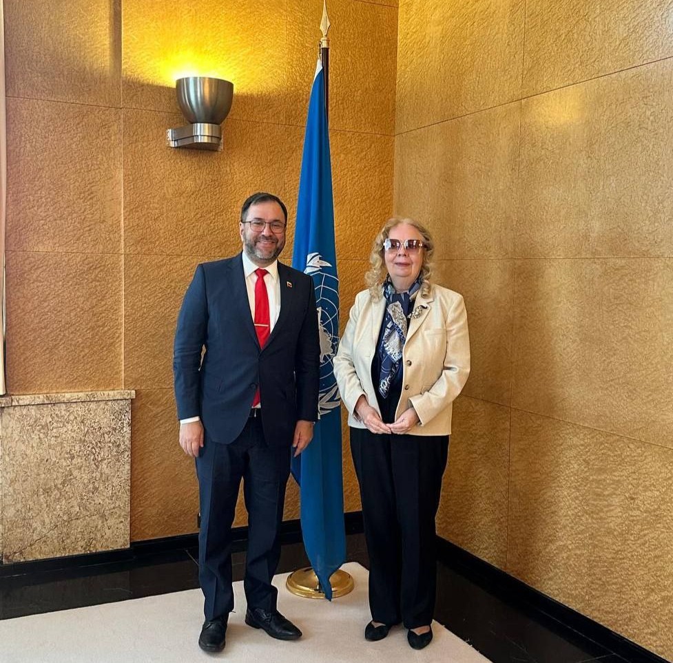 Venezuela fortalece comunicación con oficina de la ONU en Ginebra