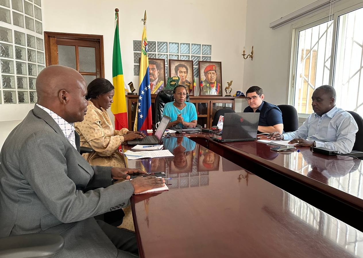 Embajada organiza reunión virtual entre Ministerios de la Mujer de Venezuela y Congo