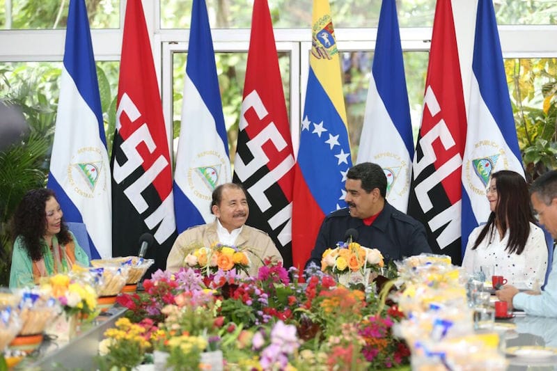 Copresidentes de Nicaragua felicitan victoria electoral del pueblo bolivariano