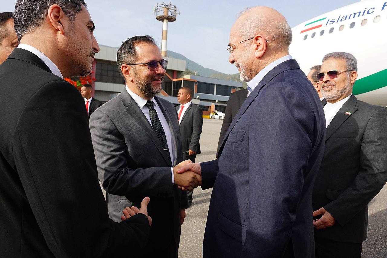 Presidente de la Asamblea Consultiva Islámica de Irán visita Venezuela