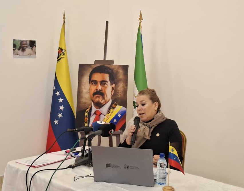 Embajadora Pino: No es momento de tibieza, hay que rechazar agresiones de EEUU a Venezuela y el Caribe