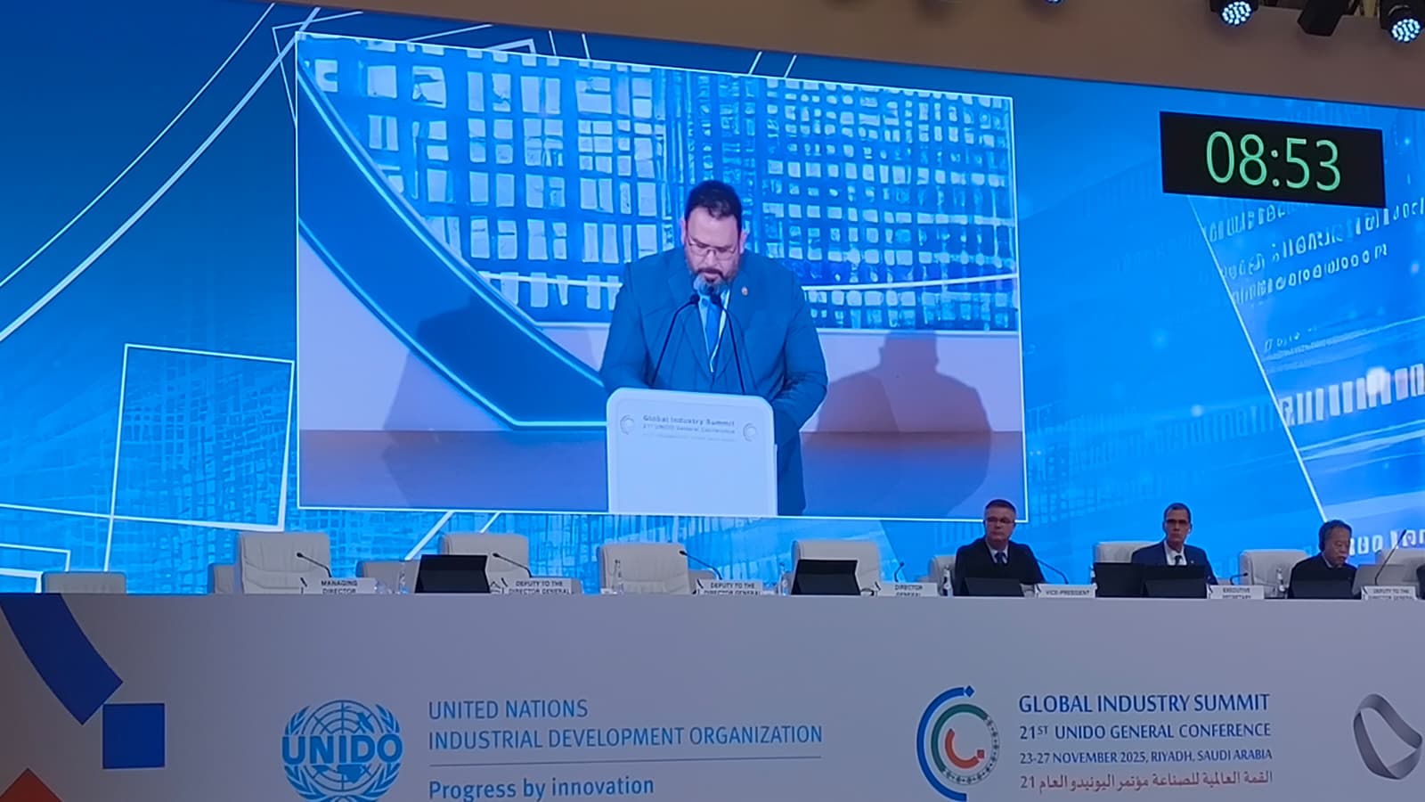 Venezuela condena en Conferencia General de la ONUDI impacto negativo de medidas coercitivas unilaterales