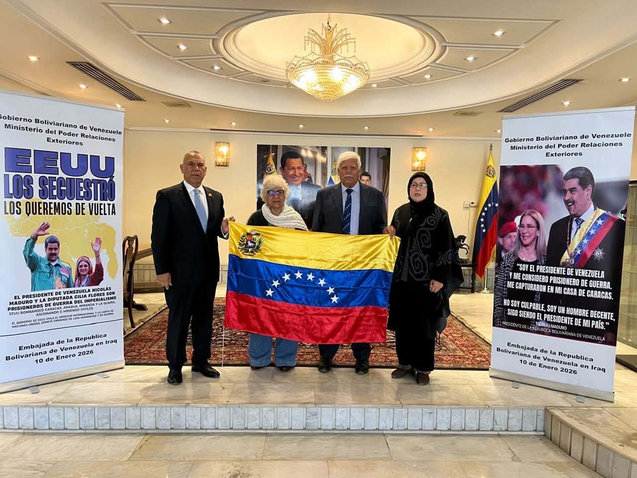 Federación de Trabajadores de Irak respalda al pueblo venezolano