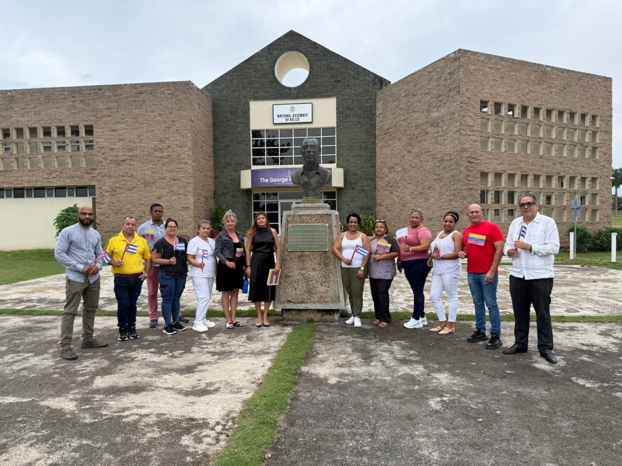 Mujeres beliceñas piden la libertad del presidente Nicolás Maduro y Cilia Flores