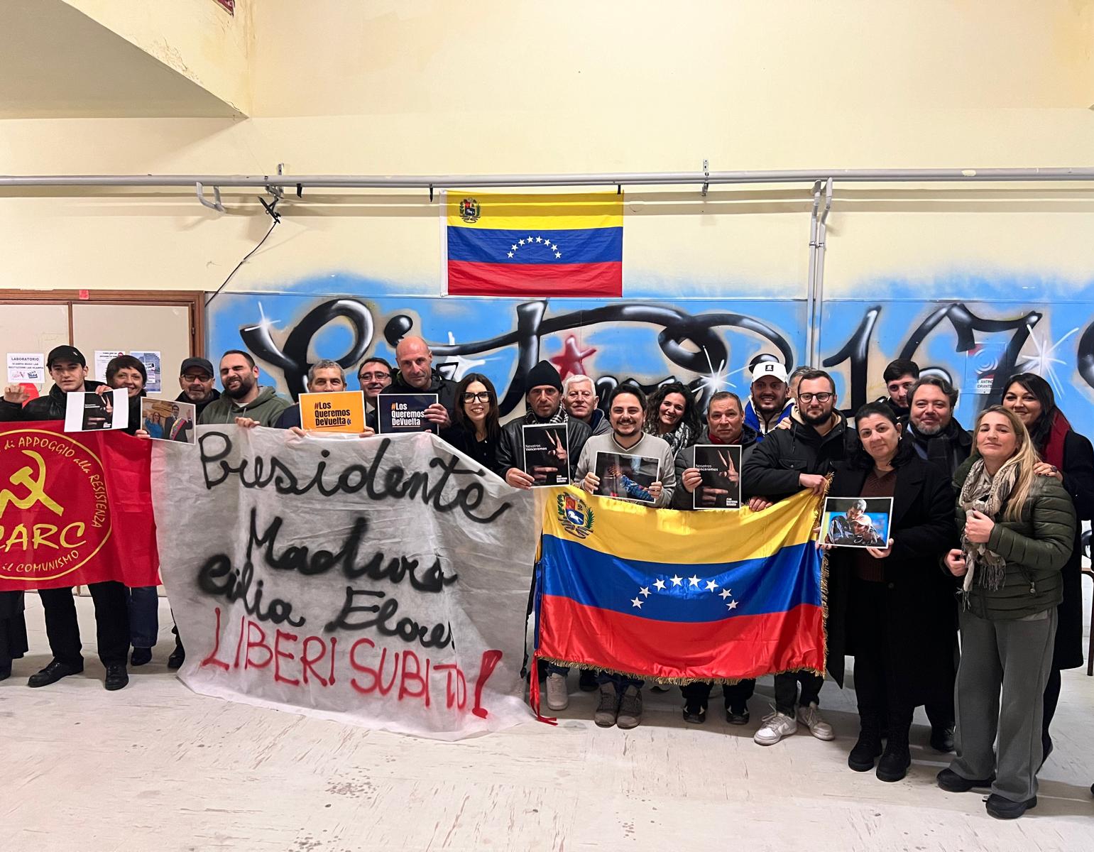 Comunidad de Scampia en Nápoles denuncia secuestro de pareja presidencial de Venezuela