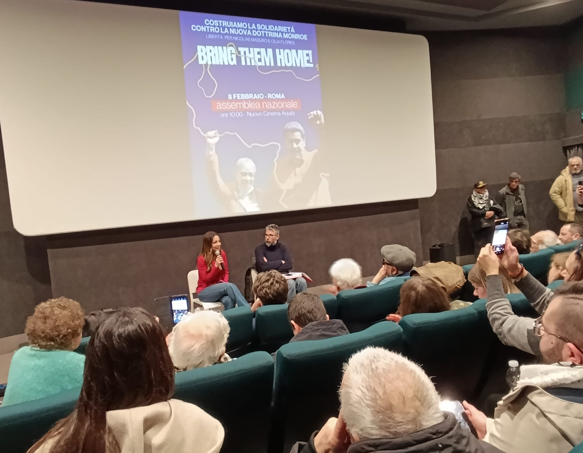 Solidaridad italiana realiza gran asamblea nacional para defender los derechos de Venezuela