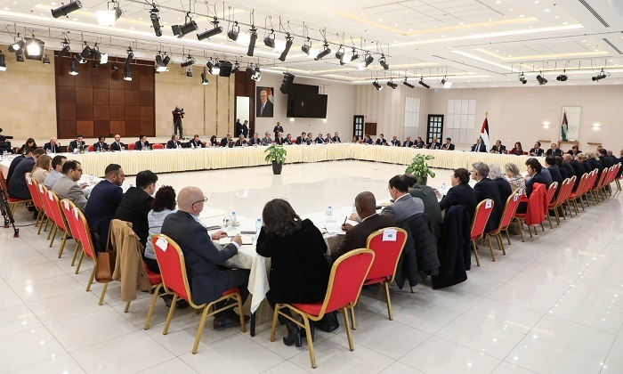 Embajada de Venezuela participa en reunión celebrada por Vicepresidente palestino