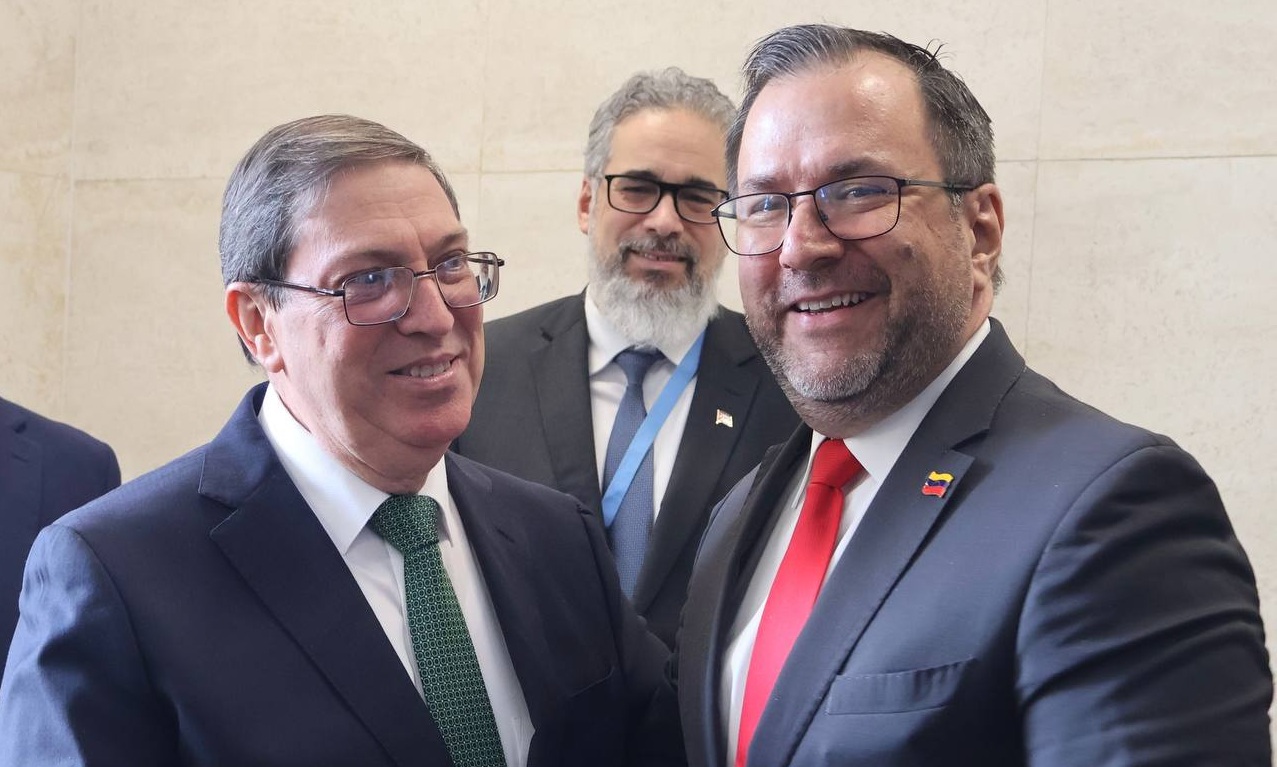 Cancilleres de Venezuela y Cuba reafirman en Ginebra hermandad y solidaridad mutua