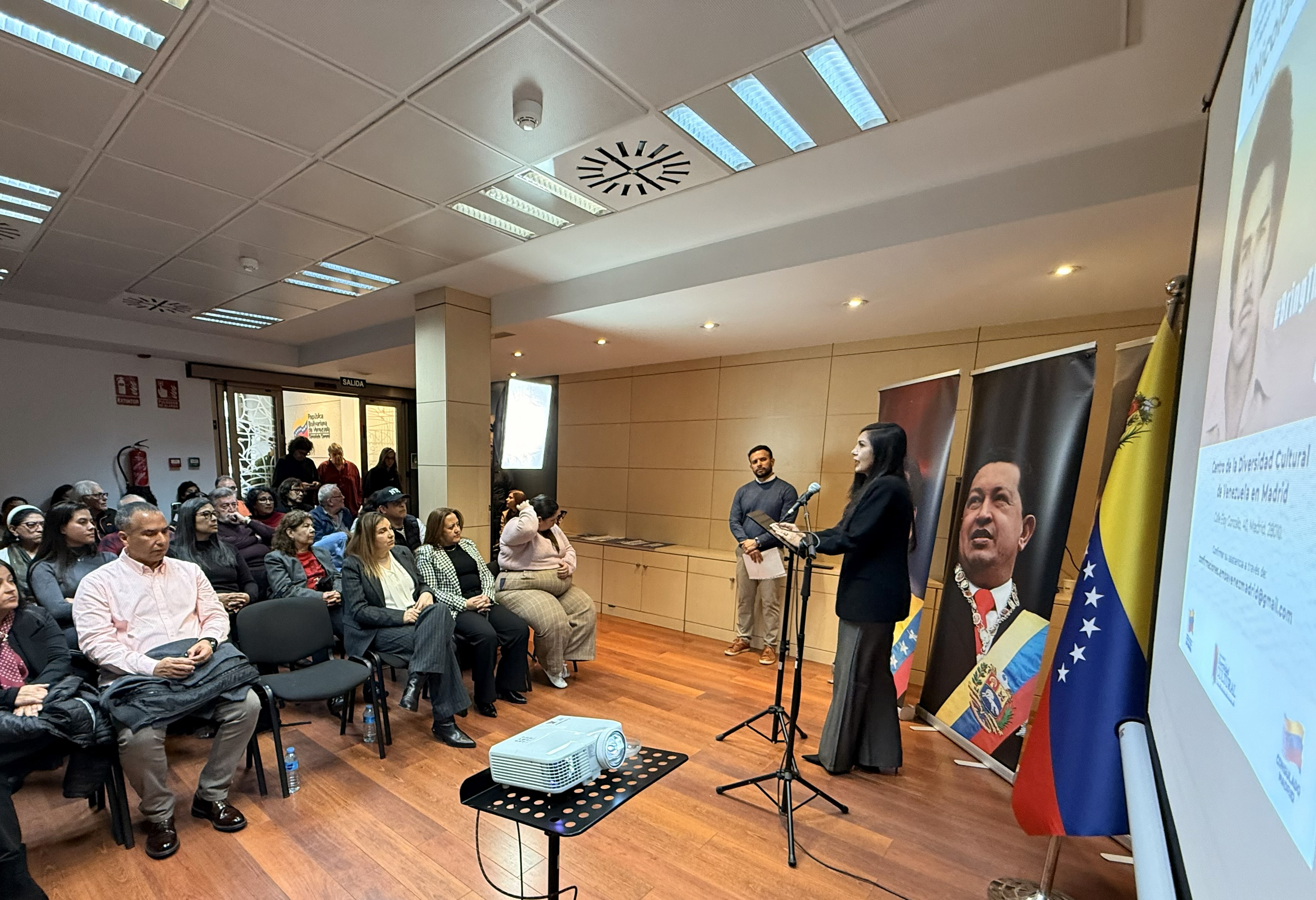 "Nicolás, el origen" se proyecta en Madrid como parte de las iniciativas para demandar la libertad de la pareja presidencial