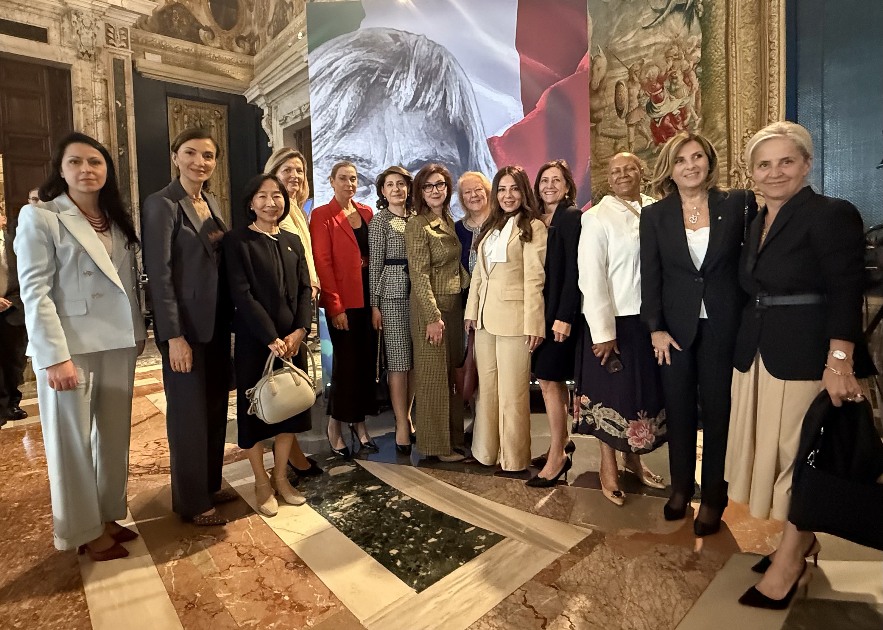 Celebración del Día Internacional de la Mujer en el Palacio del Quirinale