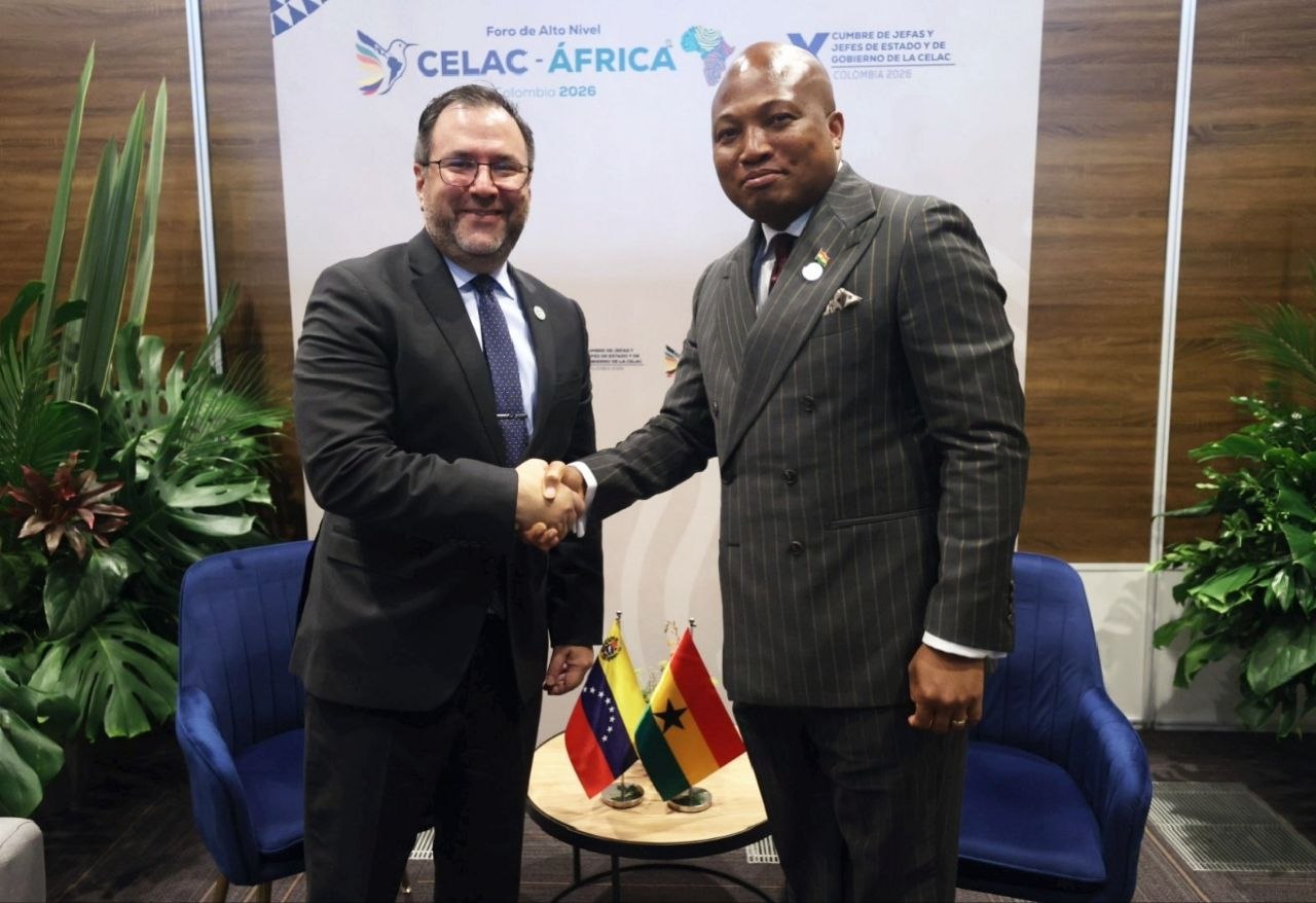 Venezuela y Ghana coinciden en explorar nuevas vías de cooperación