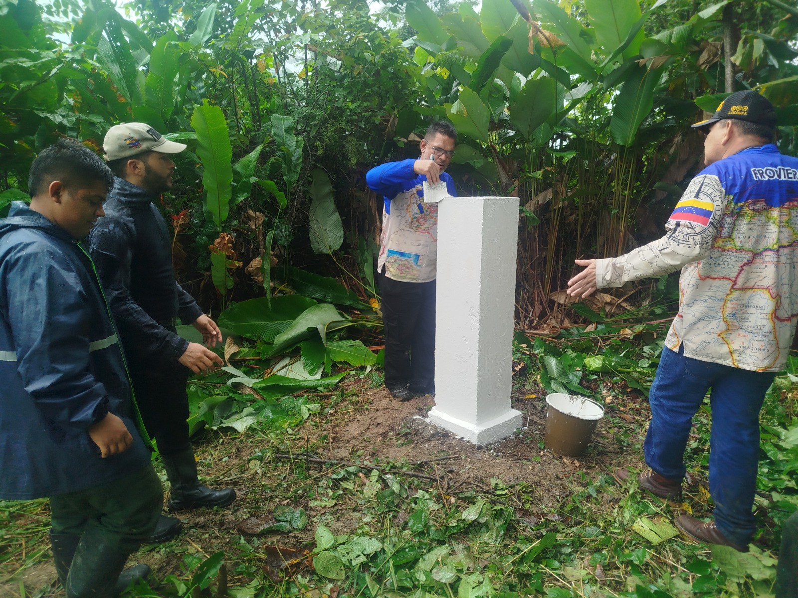 Venezuela restaura más de 11 hitos fronterizos en Táchira