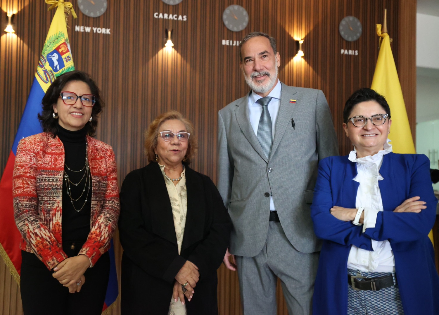 Canciller colombiana arribó a Venezuela para III Reunión de la Comisión de Vecindad e Integración