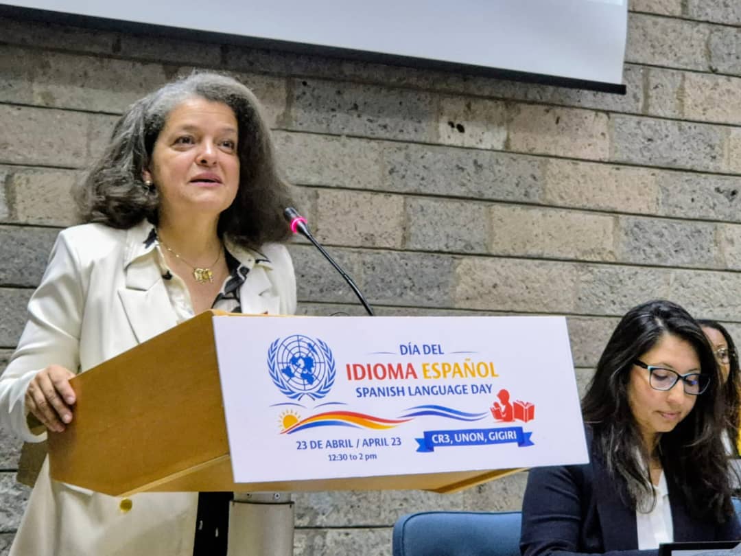 Venezuela celebra Día del Idioma Español en la Oficina de Naciones Unidas en Nairobi 