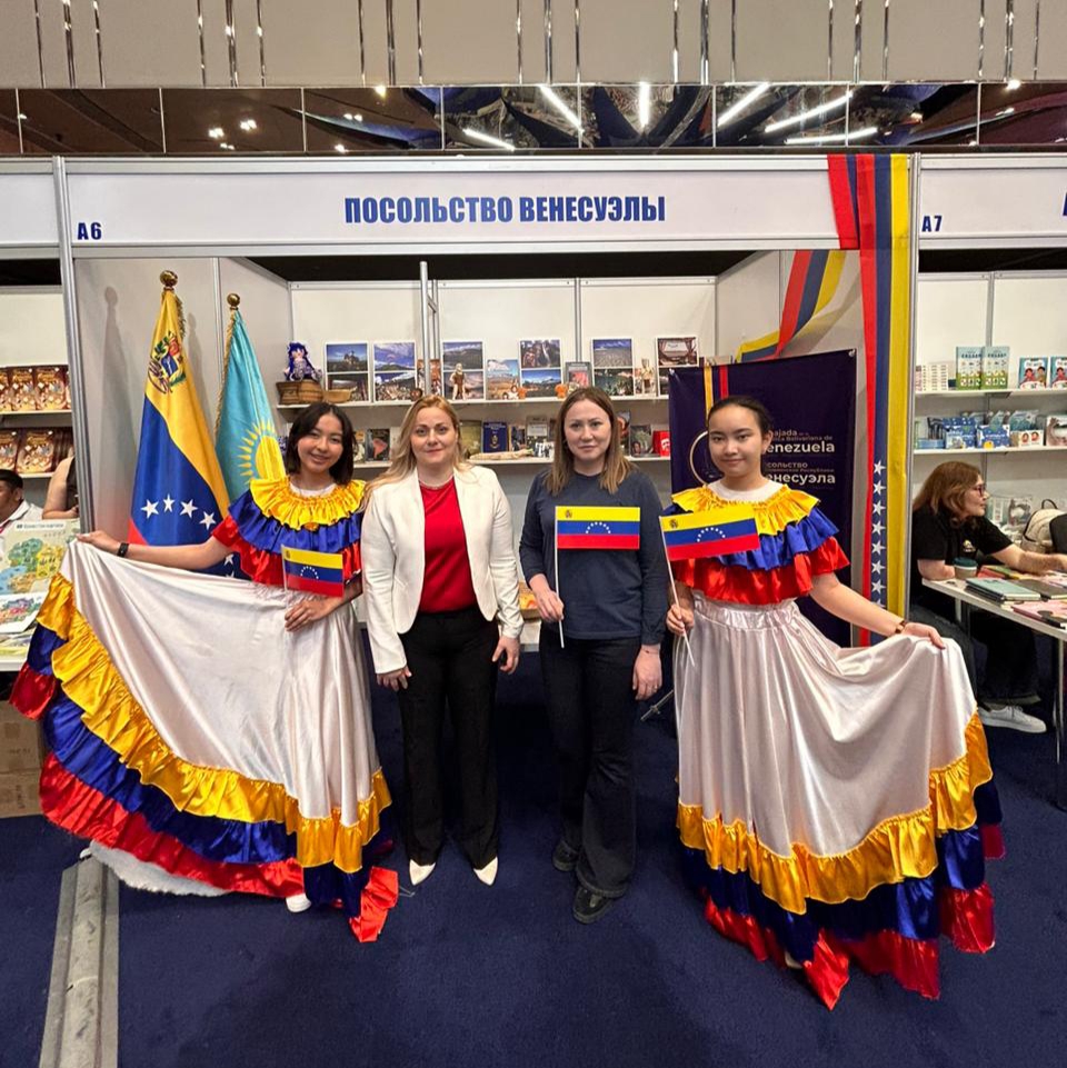 Venezuela participa en IX Feria Euroasiática del Libro de Astaná 2026