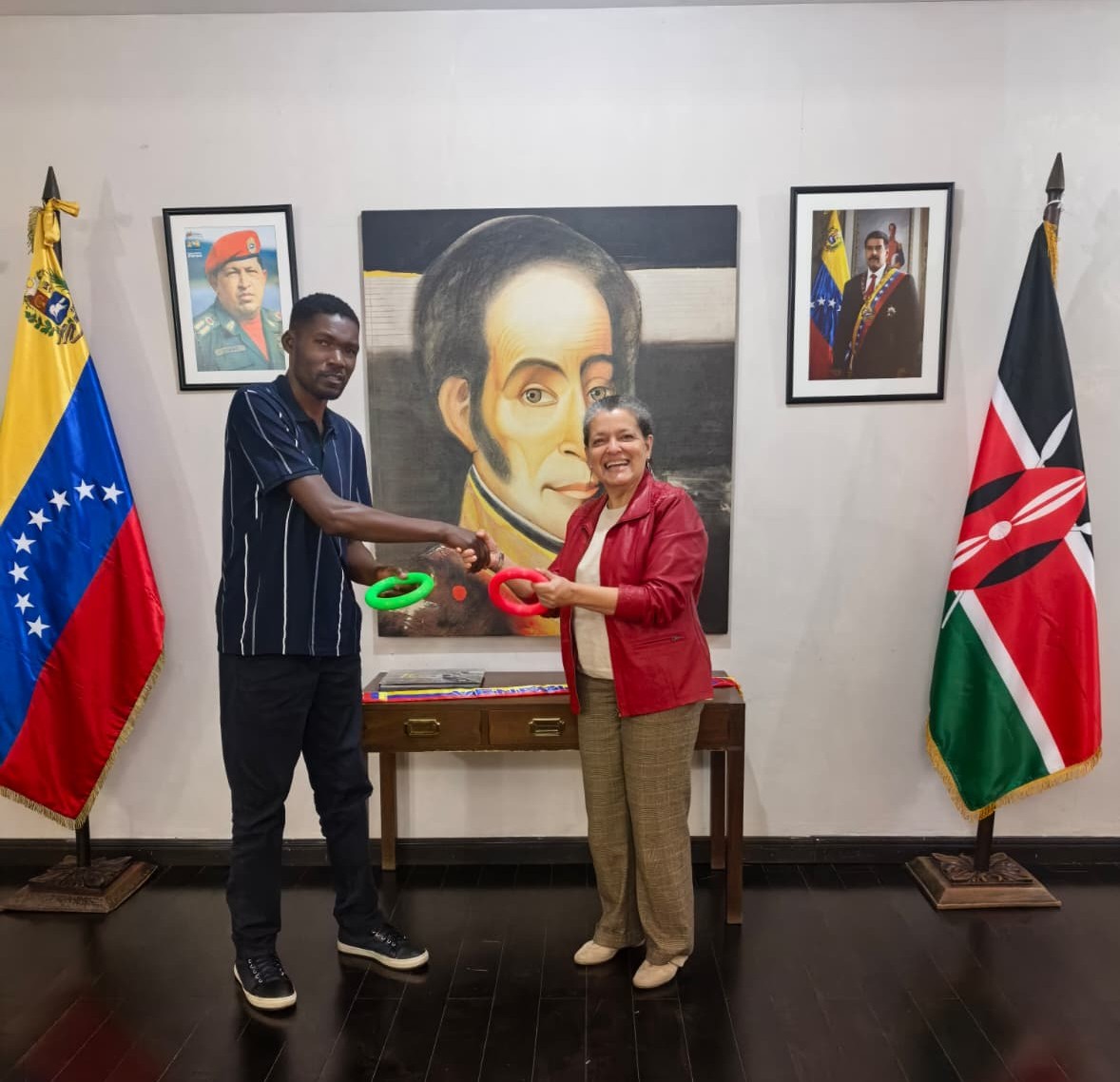 Venezuela promueve cooperación deportiva con la Federación Internacional de Ringo de Kenia