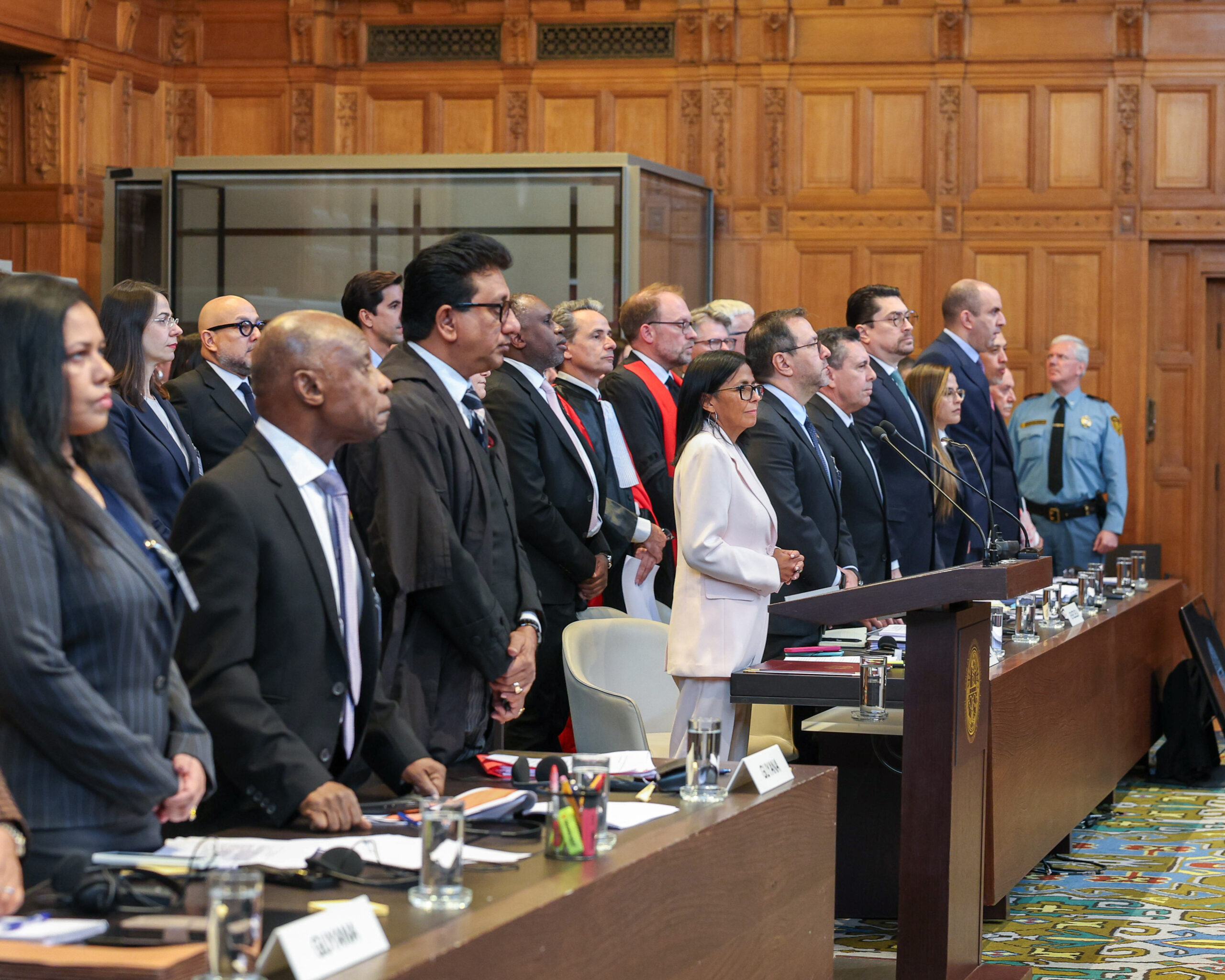 Presidenta (E) Delcy Rodríguez defiende derechos venezolanos sobre el Esequibo