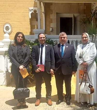 Embajada en Egipto recibe expresiones de apoyo a Venezuela y al Presidente Maduro