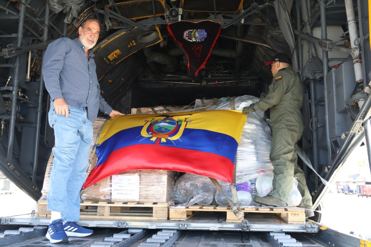 Llega a La Guaira más ayuda humanitaria de Ecuador y Panamá