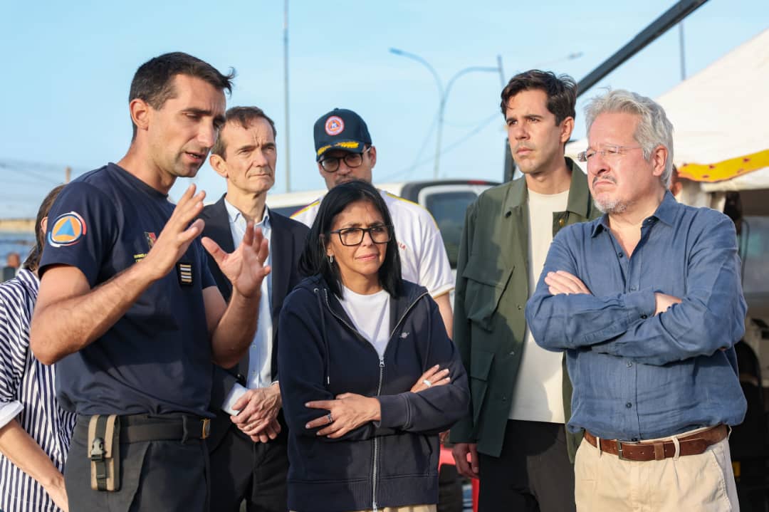 Venezuela agradece a personal humanitario de Francia por su labor tras sismos