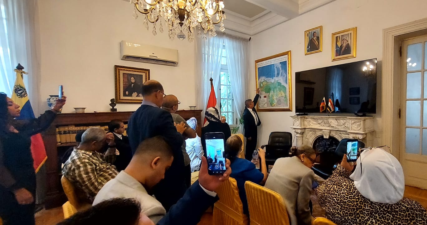 Abundan expresiones de solidaridad en Egipto con el pueblo venezolano