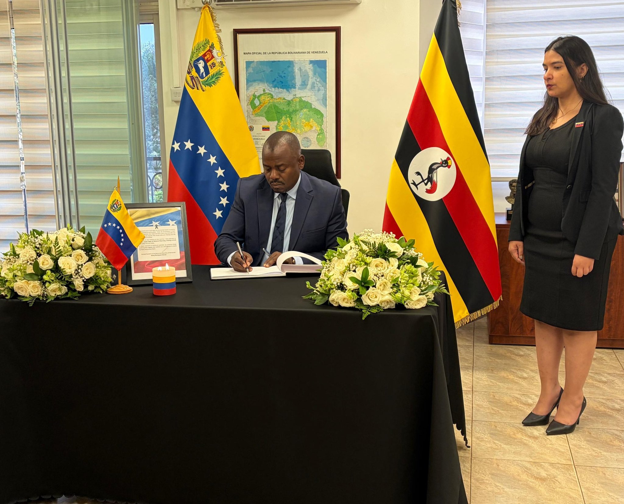 Venezuela agradece palabras de condolencias y solidaridad de cancilleres de África ante tragedia sísmica