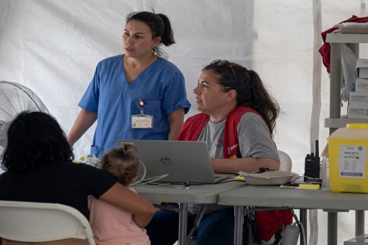 Hospital de campaña español ofrece atención en traumatología y pediatría