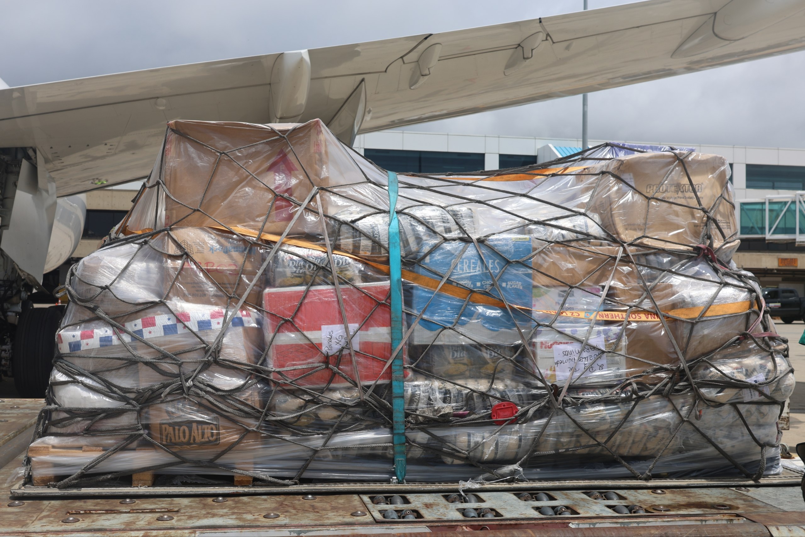 Arriba a La Guaira más ayuda humanitaria de Panamá, Puerto Rico y EEUU para víctimas de sismos