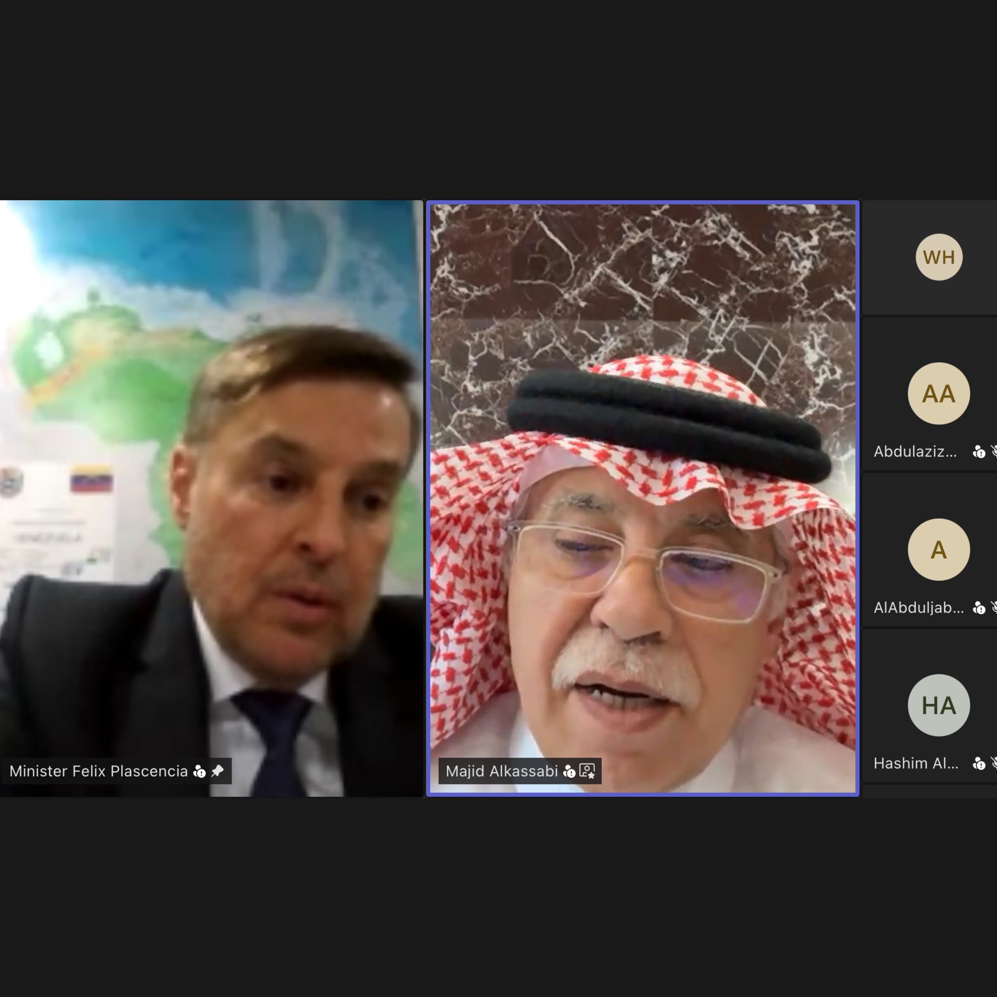 Venezuela expresa interés en ampliar intercambios comerciales con Arabia Saudita