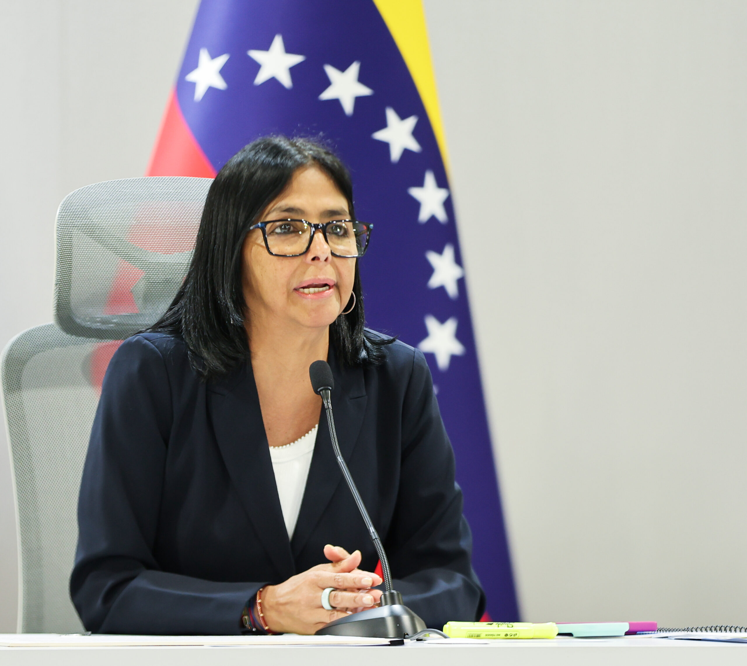 Presidenta Delcy Rodríguez anunció avances en la recuperación del SEN y acciones frente al «Súper Niño»