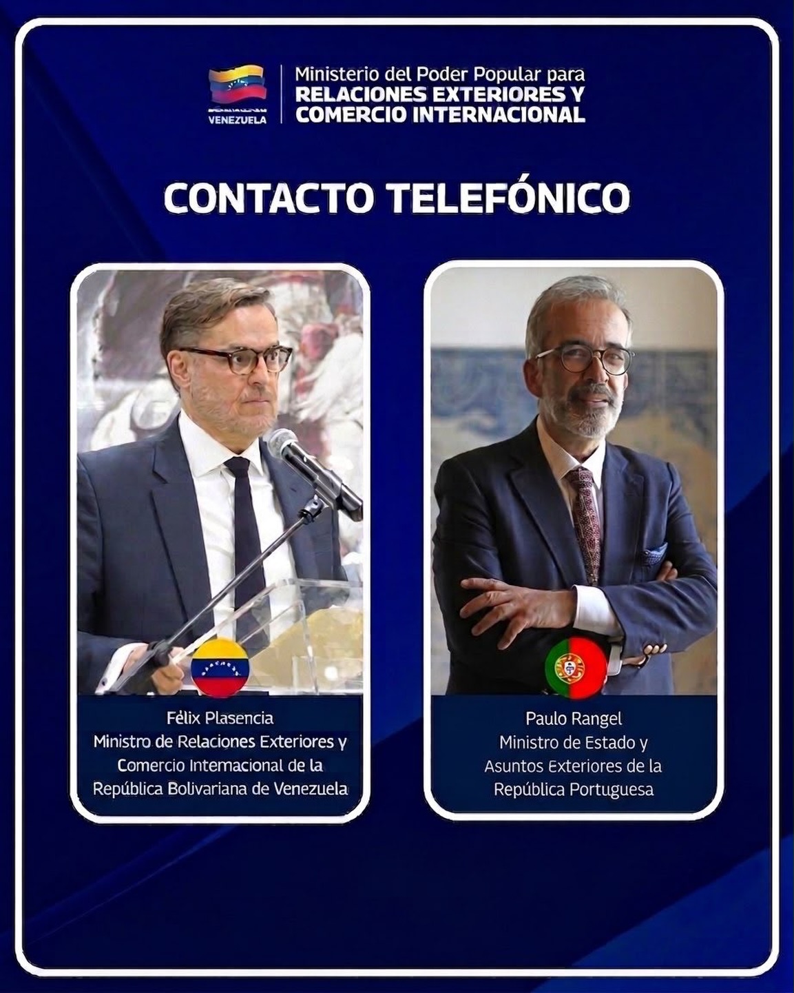 Venezuela y Portugal revisan intercambio comercial