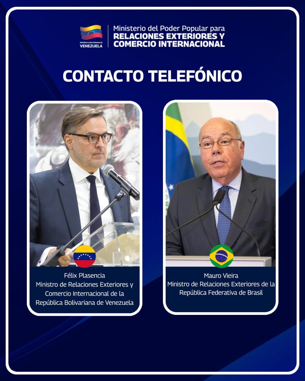Venezuela y Brasil prevén avanzar en hoja de ruta binacional para profundizar la cooperación