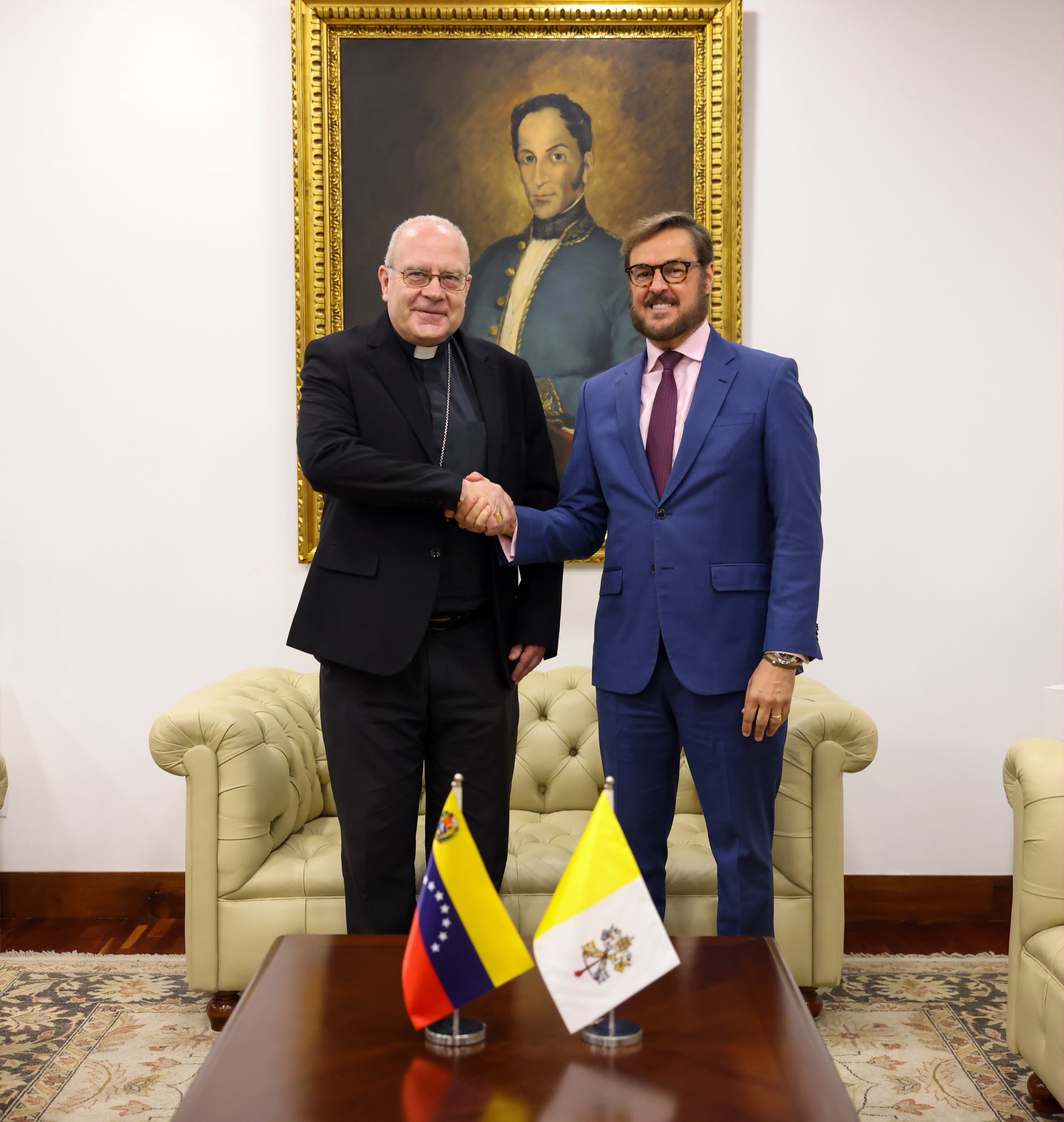 Venezuela y la Santa Sede suman esfuerzos en pro de la paz y el diálogo