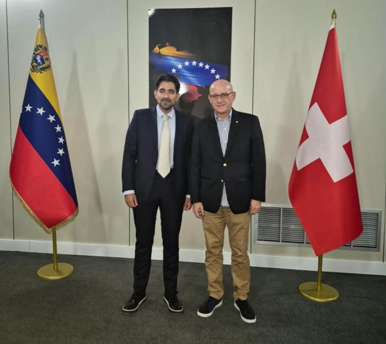 Arriba a Venezuela el embajador designado de Suiza Martin Maier