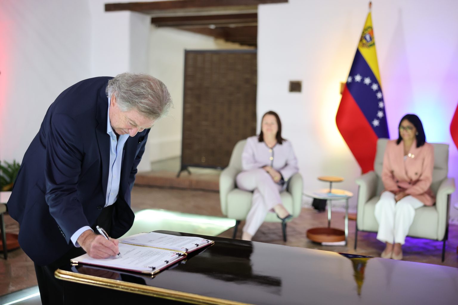 Presidenta Delcy Rodríguez concreta alianza con empresa Geopark para proyectos en la Faja Petrolífera del Orinoco