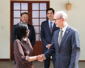 Presidenta Delcy Rodríguez recibe a encargado de negocios del Reino Unido