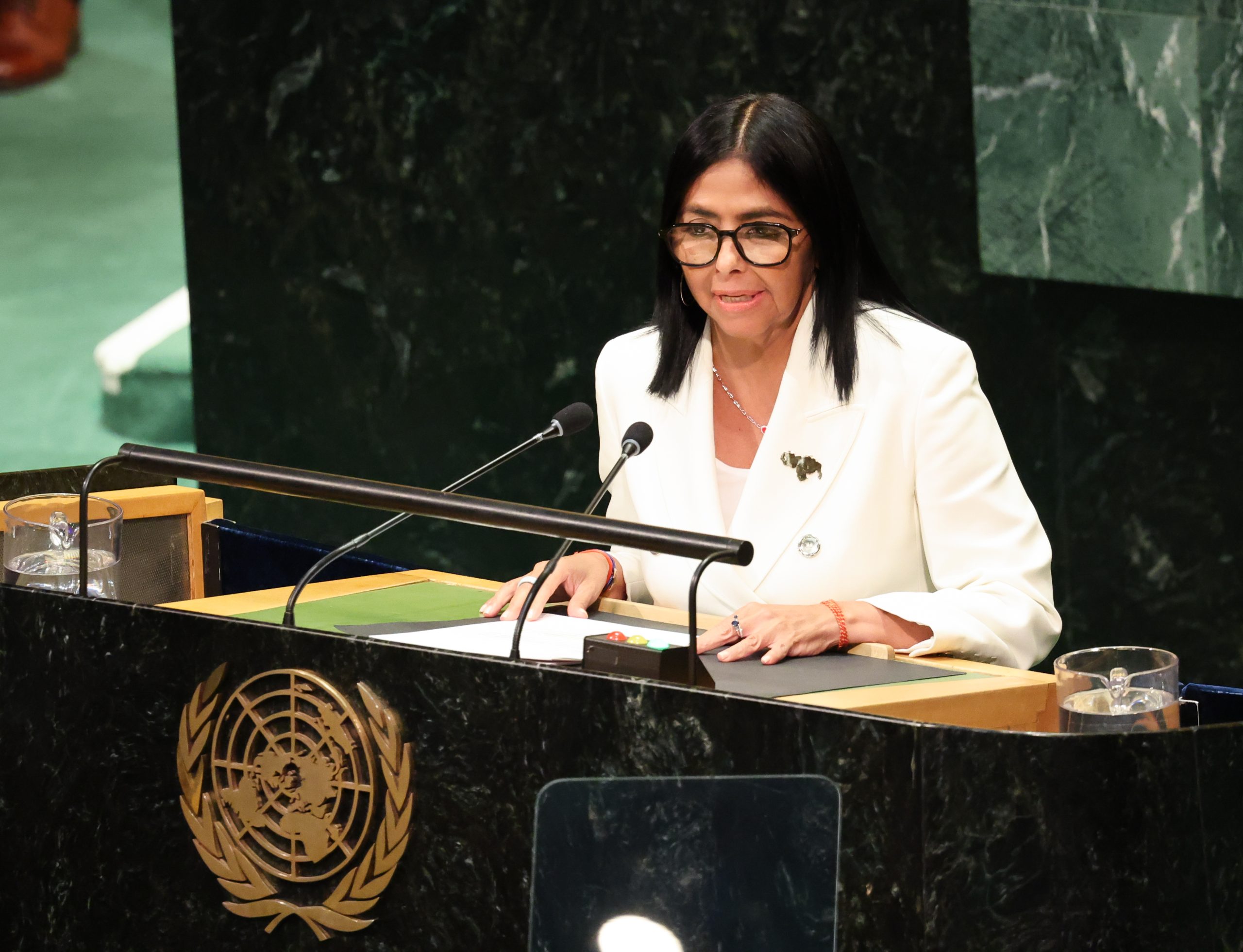 Presidenta Delcy Rodríguez participa en la 81.º Asamblea General de la ONU