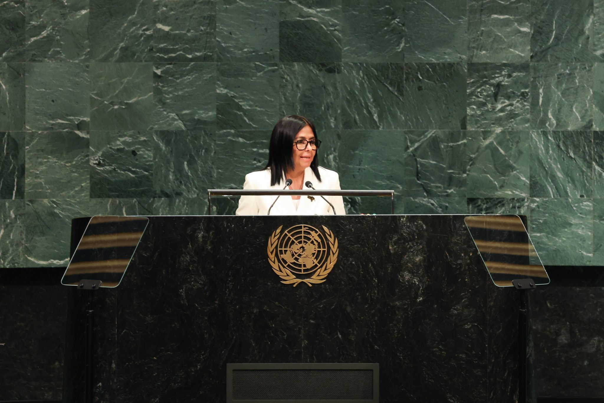 Jefa de Estado anuncia en la ONU el inicio de un proceso de «transformación democrática y reformas estructurales» para Venezuela