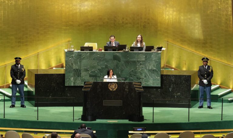 Mandataria Nacional traza ruta para la reconciliación nacional y el fortalecimiento del Estado de derecho