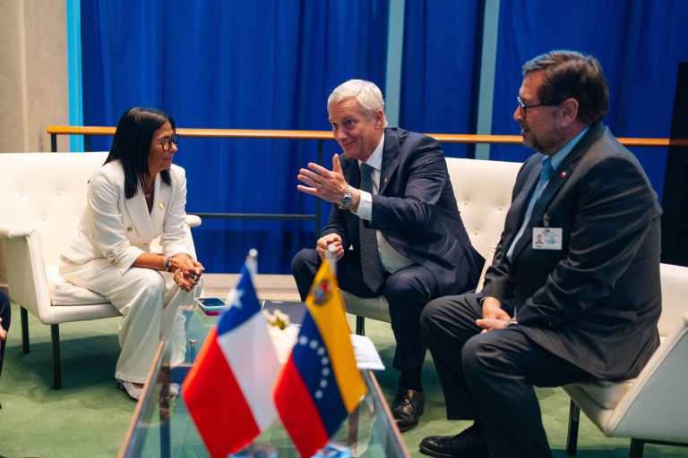 Presidenta Delcy Rodríguez sostuvo reunión con el presidente de la República de Chile, José Antonio Kast