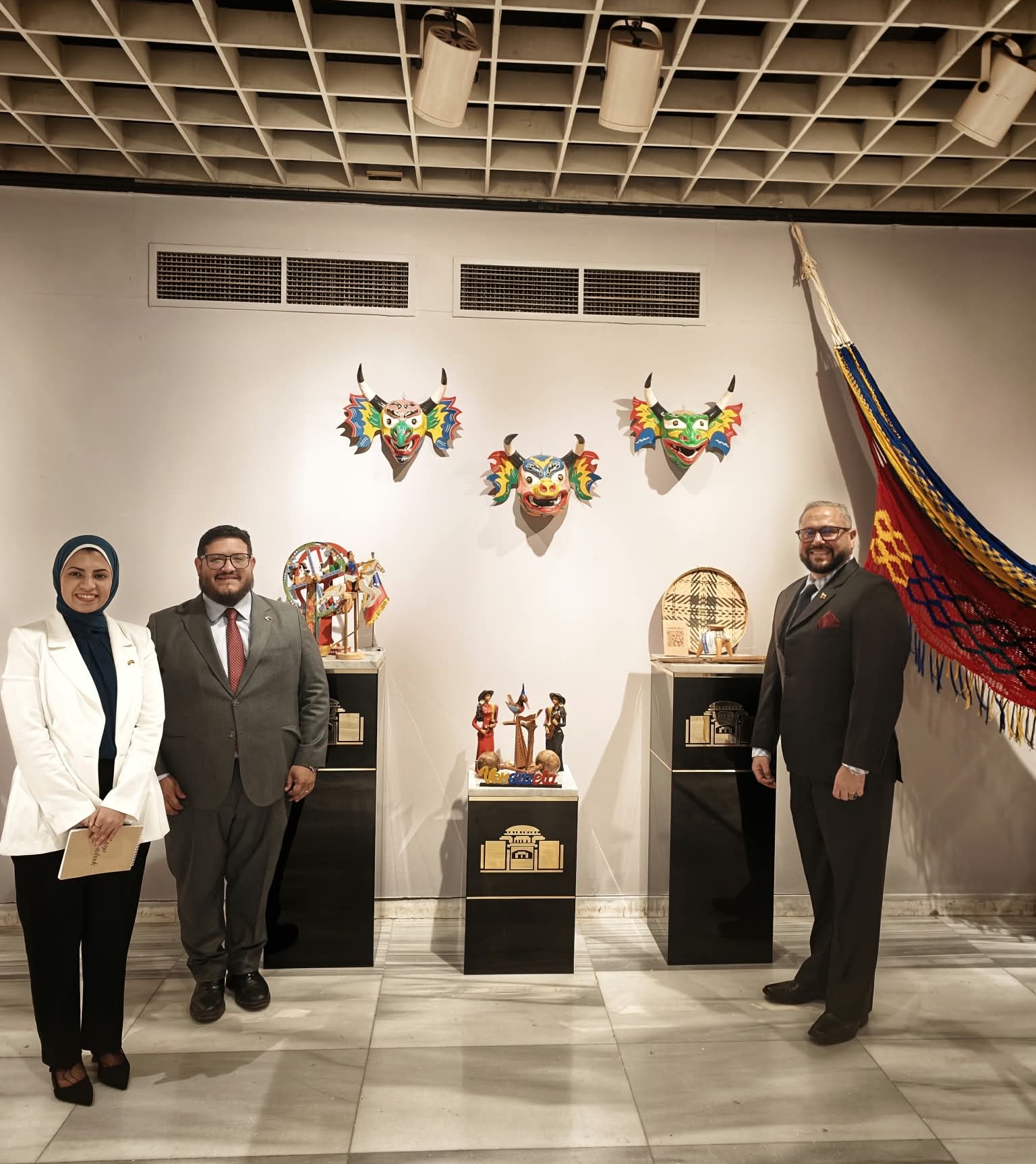 Venezuela presente en primera exposición de arte popular de países latinoamericanos y caribeños en El Cairo