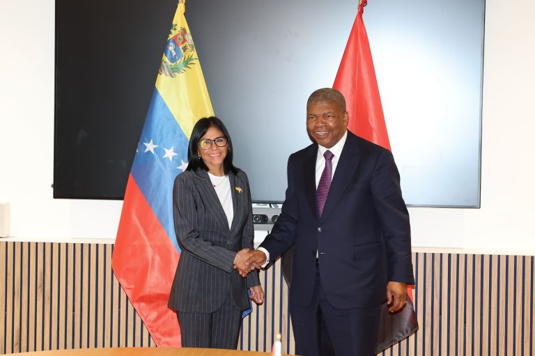 Presidenta Delcy Rodríguez se reúne con el Presidente de Angola, João Goncalves Lourenço